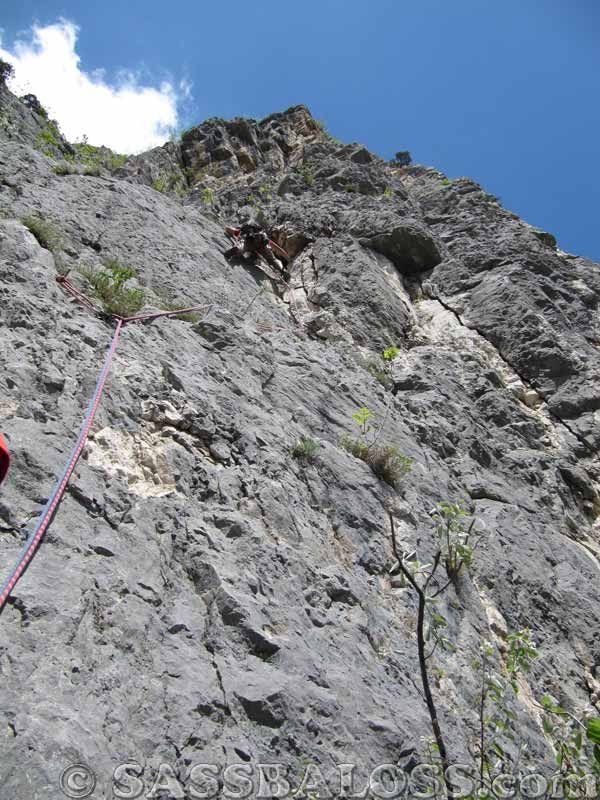 Via Cristina 4-я веревка