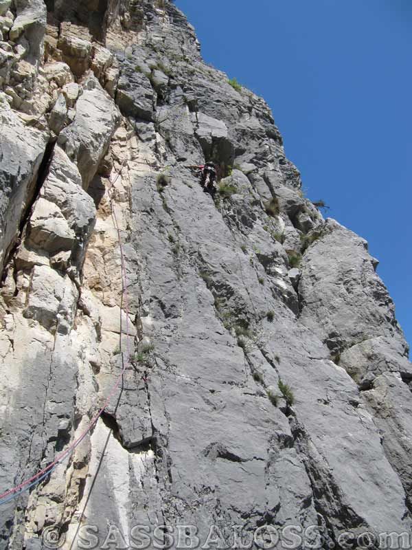 Via Cristina 6-я веревка